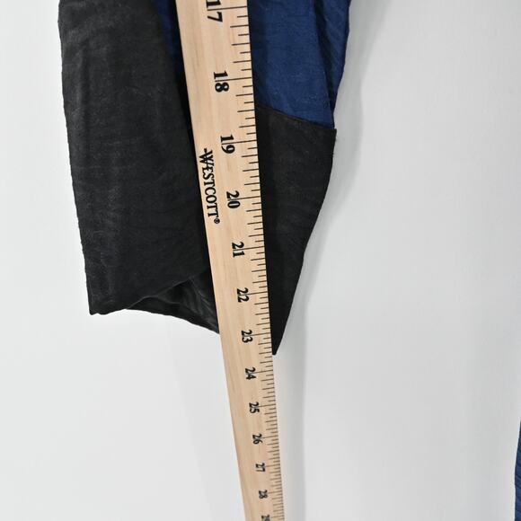 VICTORIAS SECRET Playsuit Sz L Zebra Ensign Blue Day Night Plunge Loungewear NEW - Picture 11 of 15